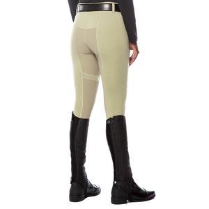 High Quality 4-way Stretch Horse Riding Breeches Leggings Tights Equestrian Wear Pants on Technical Fabric with Soft Feel - Product Image 4