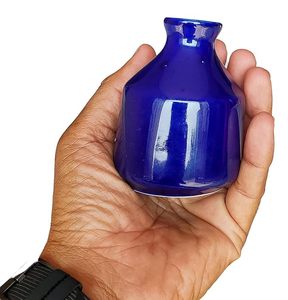 <b>Red</b> Ceramic Incense Burner Oil Diffuser Pot Handmade Fragrance Holder Decorative <b>Vase</b> for Home Decor - Product Image 5