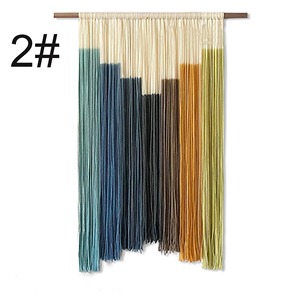 Décoration murale en macramé arc-en-ciel faite à la main pour les fêtes, les événements, la maison, le studio et la salle de classe, avec un style moderne et coloré - Product Image 2