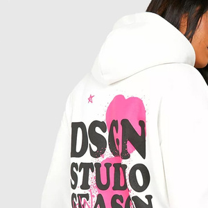 Sudadera Corta con Capucha para Mujer, de Algodón Suave, Estilo Casual Urbano, Manga Larga, Moda de Invierno - Product Image 2