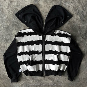 Luxury Crystal <b>Rhinestone</b> <b>Hoodie</b> Heavyweight Streetwear Sweatshirt Casual Hip Hop Fashion Pullover <b>Hoodie</b> - Product Image 5