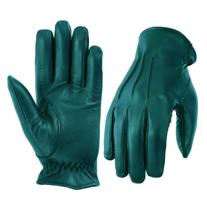 Custom Premium Leather Good Quality Comfortable Light Weight Leather Elastic Cuff Unisex New Style Hot Selling Driving <b>Gloves</b> - Product Image 1