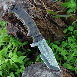 Couteau de survie personnalisable avec lame en acier inoxydable/acier au carbone pour le camping et les camionneurs - Prise en charge OEM, conception multifonctionnelle - Product Image 4