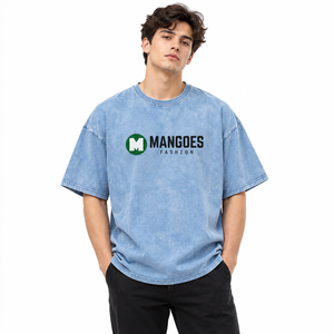 T-shirt pour homme en coton 100% OEM, coupe classique, manches courtes, col rond, couleur unie, tricoté, décontracté, à porter au quotidien - Product Image 2