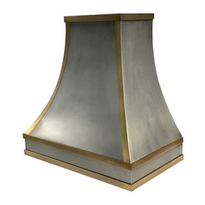 Premium Brass Range Hood For Modern Luxury Kitchen Ventilation Elegant Durable <b>Home</b> Cooking Solution - Product Image 3