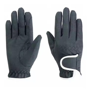 Custom <b>Equestrian</b> Horse Riding Gloves Non-Slip Wear-Resistant Breathable Full Finger Horse Riding Glove For Sale - Product Image 1