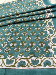 Beautiful Flower Print Indian Handmade Cotton Sexy Hand Block Printed <b>Sarong</b> Pareo Bikini Cover Up <b>Sarongs</b> For Beach Cover - Product Image 4