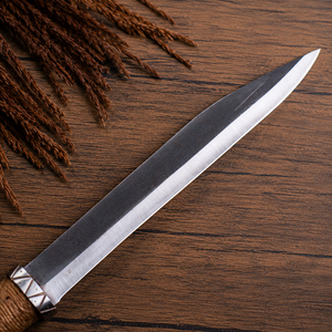 Couteau Seax médiéval en acier au carbone, lame artisanale traditionnelle de qualité supérieure, construction robuste, design de style historique pour collectionneurs - Product Image 4