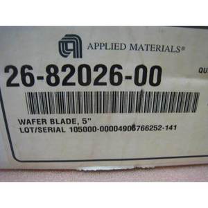 AMAT 26-82026-00 ใบมีดเวเฟอร์ 5 นิ้ว - อุปกรณ์และอะไหล่เซมิคอนดักเตอร์ระดับโลกที่เชื่อถือได้ - Product Image 3