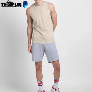 เสื้อกล้ามกีฬาผู้ชาย ผ้าโพลีเอสเตอร์ถัก ทรงสปอร์ต สำหรับออกกำลังกาย ฟิตเนส วิ่ง ป้องกันขนร่วง - Product Image 2