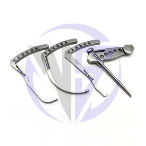 Instrumento ortopédico para ACL y PCL, Juego de 5 piezas de plantillas ACL PCL, Color dorado, Grado hospitalario - Product Image 5