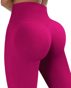 Leggings for Women Scrunch Butt Lifting <b>Tummy</b> <b>Control</b> High Waisted Solid Sports Workout Gym Running Compression Tight Yoga Pant - Product Image 2