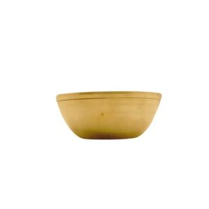 Cuenco de Latón Artesanal, Elegante Plato para Servir Hecho a Mano para Mesa de Comedor Contemporánea, Cocina, Hotel, Restaurante, Eventos, Decorativo - Product Image 1