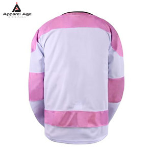 เสื้อฮอกกี้น้ำแข็งราคาถูก ขายดี ผ้าเนื้อนุ่ม ออกแบบและสกรีนโลโก้ได้ตามต้องการ สำหรับขายออนไลน์ - Product Image 2