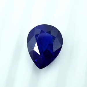 HAYAAT GEMS - Zafiro Azul Corte Pera de 6.40Ct - Zafiro Suelto Facetado de 13.5x11x6mm para Joyería - Product Image 5