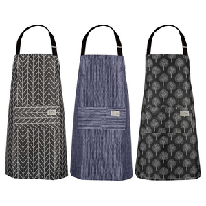 ผ้ากันเปื้อนครัวแบบหนา สายรัดอเนกประสงค์ กระเป๋าลึก สีและโลโก้ปรับแต่งได้ ใช้ได้ทั้งชายและหญิง สำหรับใช้ในครัว ทำบาร์บีคิว ขายส่งทุกแบบ - Product Image 6