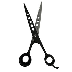 Ciseaux de coiffure professionnels de 6 pouces à lame droite, pour droitiers, en acier inoxydable, tranchants, pour usage en salon, personnalisables - Product Image 2
