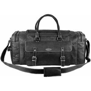 Bolsa de Viaje de Cuero Genuino para Hombre, Ecológica, Gran Capacidad (50-70L), Logotipo y Color Personalizables, para Gimnasio/Fines de Semana - Product Image 1