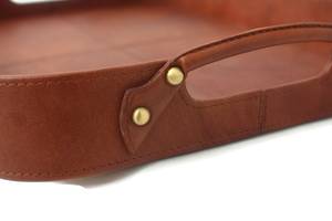 Estuche de Cuero Genuino Personalizado para Relojes, Caja Organizadora de Escritorio, Estuche de Exhibición de Cuero Hecho a Mano GLTY-0026 - Product Image 4