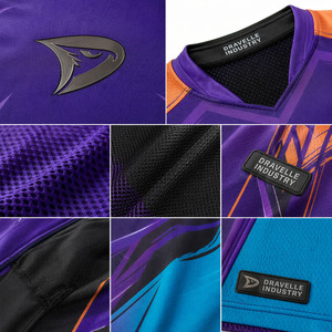 Maillot de paintball personnalisé OEM, manches longues, respirant, en mesh, pour équipe, sublimation, marque privée - Product Image 5