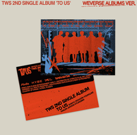 TWS TO US [Weverse Albums Ver.]. Deuxième album solo
