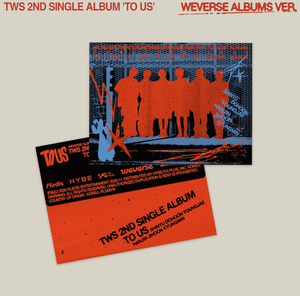 TWS TO US [Weverse Albums Ver.]. Segundo álbum sencillo - Product Image 1