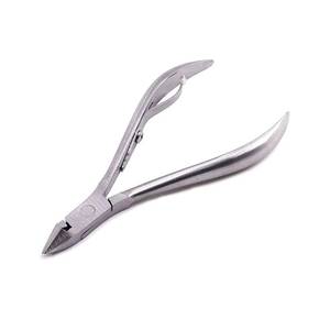 Coupe-ongles en acier inoxydable 12,5 mm à mâchoires plates, lame droite, pointe affûtée, durable pour usage des doigts, style simple pour adulte - Product Image 2