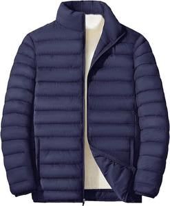 Best Selling High Quality Custom Made Solid Color Men's Puffer Jacket Hooded <b>Winter</b> Outdoor Use - Product Image 2