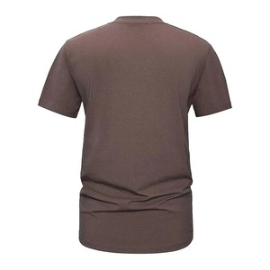 Custom Knitted <b>Oversized</b> Cotton T-<b>Shirts</b> for <b>Men</b> Printed Sweat Activated Sports Training <b>Gym</b> Fitness Breathable Tee - Product Image 2