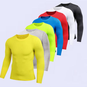 Camiseta de Compresión MMA Lisa de la Mejor Calidad, Manga Larga para Hombre, Venta al por Mayor, Elegante, Personalizable, Camiseta de Compresión MMA de Alta Calidad - Product Image 4