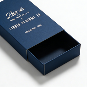 Caja de Regalo de Cartón Estilo Match en Blanco y Negro, Personalizada con Recubrimiento UV, Grabado en Relieve, Materiales Reciclados, Tamaño Personalizado - Product Image 1