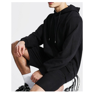 Conjunto Deportivo de Invierno para Hombre |   Sudadera con Capucha y Pantalones Cortos de Forro Polar Térmico, Personalizables con Impresión por Transferencia de Calor, Posición del Logotipo en la Parte Delantera - Product Image 5