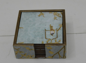 <b>Set</b> Wooden <b>coaster</b> with Holder Customized Print With Meena <b>Coaster</b> Wood <b>Table</b> Top Polished Wedding Dining <b>Table</b> Decor <b>Coaster</b> - Product Image 6