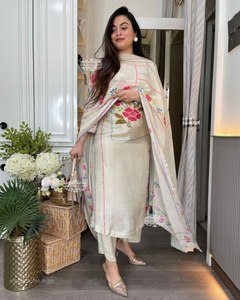 M TO XXL Size Most Attractive New Styles Pattern Stitch Daily & Office Party Special style/ this <b>womens</b> <b>Kurti</b> With 2026 Stole - Product Image 2