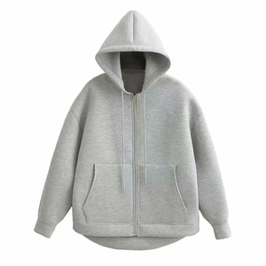 ผู้จัดจำหน่ายขายส่งเสื้อฮู้ดดี้ผู้ชายผ้าฝ้ายสีพื้นพร้อมโลโก้สั่งทำพิเศษ ผลิตจากผ้าฟลีซเนื้อนุ่มจากโรงงาน OEM - Product Image 3