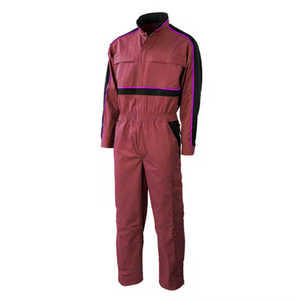 Combinaisons de sécurité haute visibilité en coton imperméable avec logo personnalisé, fermeture éclair aux jambes, qualité supérieure - Product Image 3
