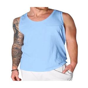 Bangladesh manufacture export Tank Top Comfortable 100% Cotton Single Jersey Solid Color Sleeveless Best Price in Bangladesh - Product Image 1