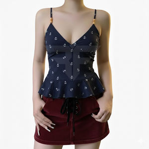 Camiseta sin mangas básica universal para mujer, camisa sin mangas ligera de mezcla de algodón para uso diario, blusa para mujer - Product Image 3