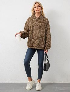 Conjunto de Pantalones Deportivos de Invierno con Capucha para Mujer, Unisex, de Gran Tamaño, de Algodón, Elegantes, Súper Suaves, Mezcla de Algodón Peinado, Chándal de Moda - Product Image 2