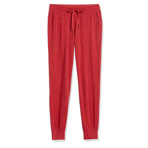Pantalon de survêtement rouge pour homme, taille élastique, cordon de serrage, poches latérales, respirant, tricoté, décontracté, pour l'automne - Product Image 6