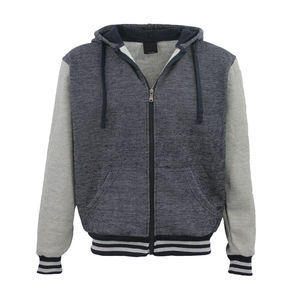 Sweat à capuche zippé de qualité supérieure pour hommes, personnalisable, respirant, en polaire, avec motif imprimé, pour l'hiver - Product Image 5