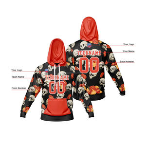 Custom Heavyweight 400gsm Cotton <b>Oversized</b> <b>Hoodie</b> <b>Men</b> Streetwear High Quality Drop Shoulder Blank Unisex Pullover Sweatshirt - Product Image 2