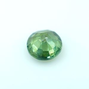 พลอยแซฟไฟร์ธรรมชาติทรงกลมเจียระไนแบบบริลเลียนท์คัท สำหรับทำเครื่องประดับ - Product Image 4
