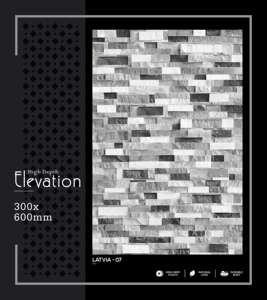 Azulejo de Porcelana de Alta Gama para Pared, 300x600mm, 30x60cm, 12x24, Acabado Mate, Texturizado, Cerámico, Decorativo para Interiores - Product Image 2