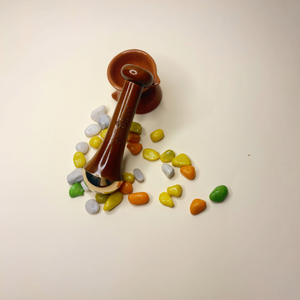 Senoras naturel Original Double face Kansa baguette teck manche en bois manuel visage corps pieds outil de Massage visage resserrement de la peau - Product Image 2