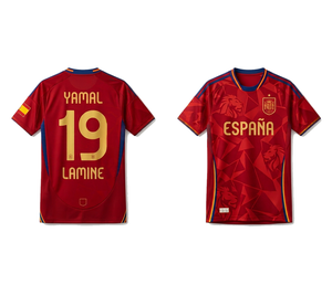 Camiseta de Fútbol Personalizada con Sublimación Estilo Español, Secado Rápido, 100% Poliéster, Unisex, para Adultos - Product Image 1