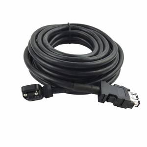 Câble d'alimentation servo industriel MR-J3PWS11-5M, 5 mètres, haute durabilité, assemblage de fils, connexion Type-C, matériau PVC, haute vitesse - Product Image 1