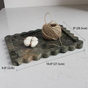 Factory Price Wholesale Marble Tray Available in Multiple Sizes Colors and Designs for Global Home Decor Buyers - Product Image 5