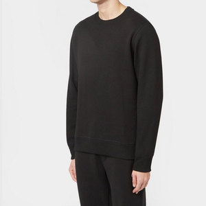 High Quality Factory Unisex OEM Crew Neck Pullover Blank Heavyweight 100% Cotton Custom logo Crewneck Oversized Men Sweatshirt - Product Image 2