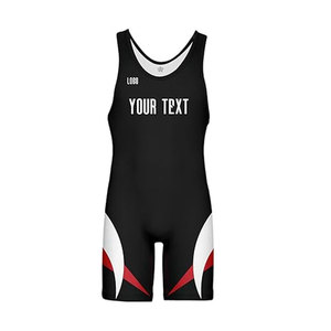 ชุดนักมวยปล้ำแบบยูนิเซ็กซ์สั่งทำได้  ชุดนักมวยปล้ำคลาสสิกสำหรับเด็ก ผู้ชาย และผู้หญิง ระบายอากาศได้ดี ยืดหยุ่น กระชับรูปร่าง - Product Image 2